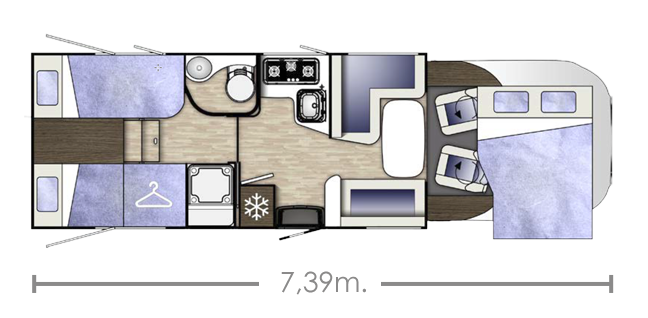 Distribución Interior Mileo 263